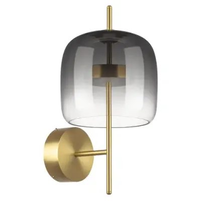 804618 Бра CUPOLA LED 9W 450LM ЗОЛОТО/ДЫМЧАТЫЙ 3000K Lightstar