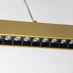 748353 Люстра SATURNO LED 36W 2800LM 25G ЗОЛОТО 3000-6000K