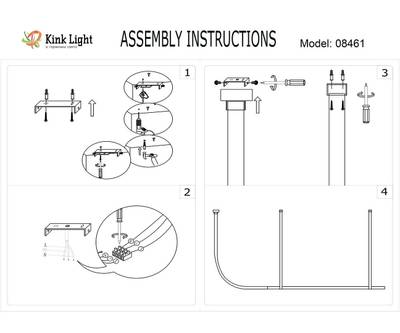 08461-150,19 Подвес Элара черный w150*2 h120 Led 40W (4000K)