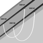 359138 KONST NT23 144 черный Трековый светильник для низковольтного шинопровода FLUM IP20 LED 4000К 14W 48V 1400Лм RAMO