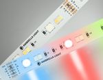 Светодиодная лента RGB с регулировкой температуры света GS4501 5050+2835 90Led/ 13W m/ 24V IP20 RGB+CCT 3000-6500K/ 5000*12*1.87mm/ кратность резки 166mm (6 конт.)