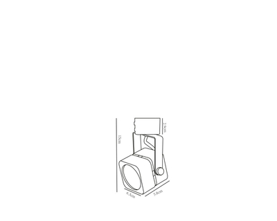 Трековый светильник Arte Lamp MISAM A1315PL-1BK, 1хGU10