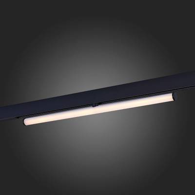 ST803.436.10 Магнитный трековый светильник Черный LED 1*10W 3000K 1 200Lm Ra&gt;90 120° IP20 L604xW28xH80 48VV