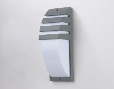 Светильник уличный настенный архитектурный ST5201 GR серый IP54 E27 max 40W 331*112*35