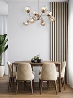 Люстра New Series 017 FR8017PL-08MG, E14х8. TM Maytoni