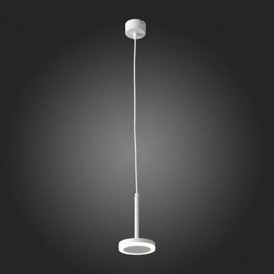 ST104.503.06 Светильник подвесной Белый LED 1*6W 3000K 468Lm Ra&gt;80 120° IP20 D112xH184 170-240V