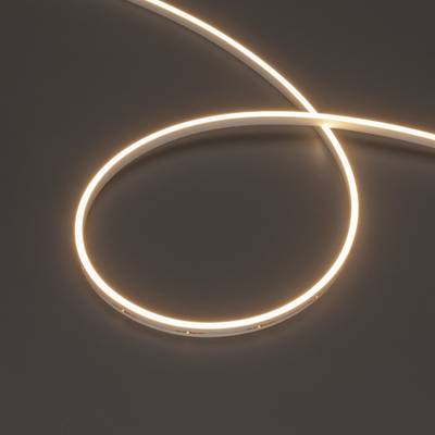 Светодиодная лента герметичная MOONLIGHT-SIDE-M196-03x06mm 24V Warm3000 (7.2 W/m, IP54, 2216, 5m, wire x2) (Arlight, Вывод кабеля прямой)