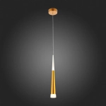 SLE200103-01 Светильник подвесной Золотистый/Золотистый, Белый LED 1*7W 3000K