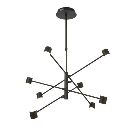 SL1597.403.08 Светильник подвесной ST-Luce Черный/Белый LED 8*6W 3000K
