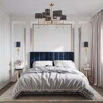 Умный потолочный светильник с тканевыми абажурами 60162/8 латунь