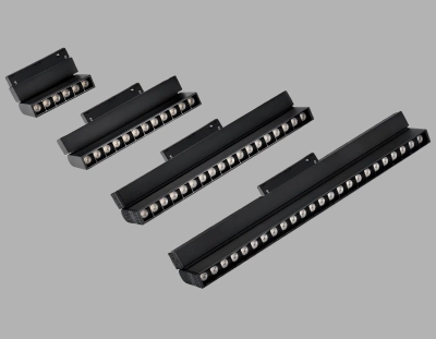Светильник трековый светодиодный Magnetic SMART 220V 25mm GL8090 BK черный IP20 9W 3000-6000K 24° 220*25*138