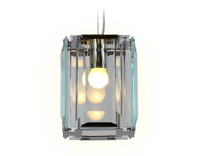 Подвесной светильник TR5107 CH/CL хром/прозрачный E27/1 max 40W 150*150*1200