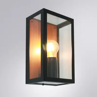 Уличный настенный светильник Arte lamp BELFAST A4569AL-1BR, 1хE27