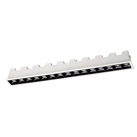 357623 SPOT NT18 305 белый/черный Встраиваемый светильник IP20 LED 3000K 30W 160-265V ANTEY