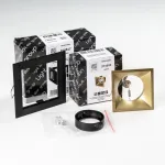 D51703BMOD Светильник DOMINO QUADRO под LED модуль/лампу МR16 (214517+214503+214007)