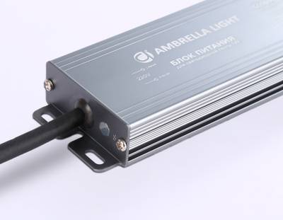 Блок питания для светодиодной ленты 12V 150W IP67 12.5A 110-220V 220*52*20 GS9864