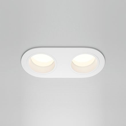 Встраиваемый светильник Share 2xGU10 10Вт DL126-02-GU10-W. TM Maytoni