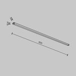 Трековый светильник Basis Basity 24Вт 120°, TR173-1-24WTW-B. TM Maytoni