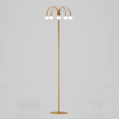 Напольный светодиодный светильник с регулировкой цветовой температуры Ragno 90194 золото