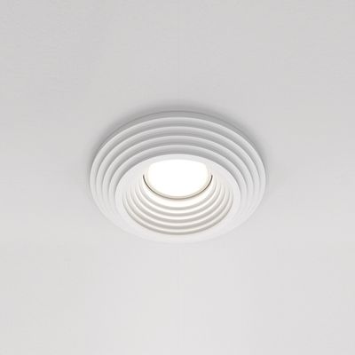 Встраиваемый светильник Gyps Modern GU10 10Вт, DL004-1-01-W-1. TM Maytoni