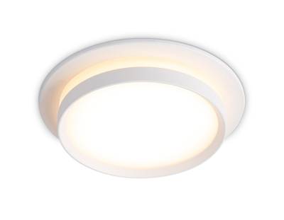 Светильник встраиваемый TN5214 WH белый GX53 max 15W D105*40