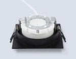 Светильник встраиваемый TN51804 BK черный GX53 max 15W 110*110*23