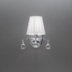 Citilux Шелли CL438311 Бра с абажуром Хром