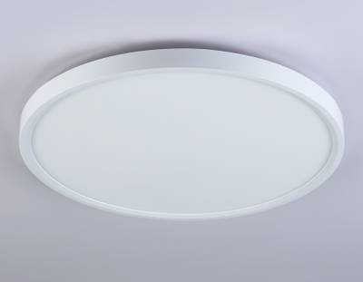 Потолочный светодиодный светильник FZ3005 WH белый IP44 33W+10W 6400+6400К D375*40 (Без ПДУ)