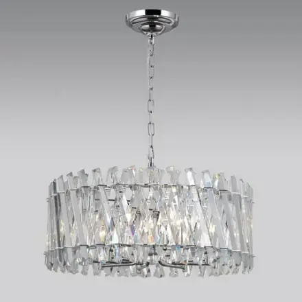 Citilux Ингвар CL334281 Люстра подвесная хрустальная Хром