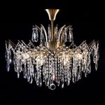 Citilux Селена CL302183 Люстра хрустальная Бронза