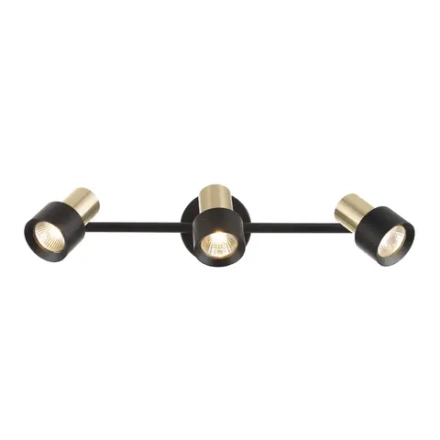 Citilux SAT CL505631 Спот поворотный с выключателем Чёрный+Золото