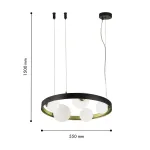 Подвесная люстра  Shanku 4628-5P, 5*G9*28W. ТМ F-Promo