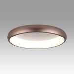 7773/56L AVRA LED SN Светильник металл/белый/кофейный LED 56Вт 3000-6000K D500 IP43 ССТ CHOCO