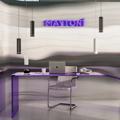 Подвесной светильник Орло / Orlo 4000К 12Вт, P085PL-12W4K-B. TM Maytoni