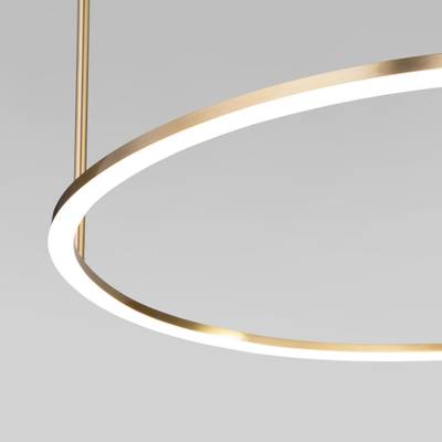 Подвесной светодиодный светильник 90322/1 латунь, LED