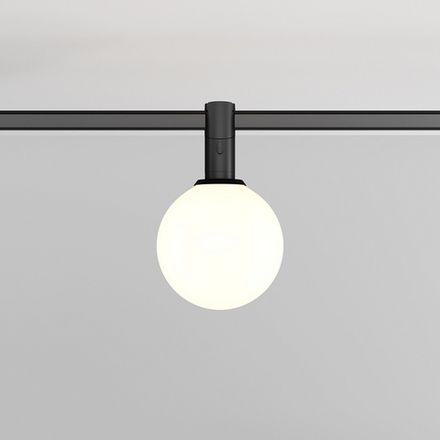Трековый светильник Luna 3000К 5Вт 220°, TR208-1-5W3K-B. TM Maytoni