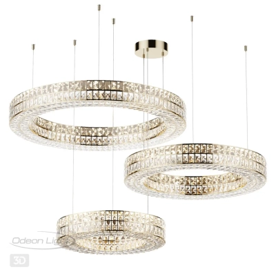 4926/85L L-VISION ODL24 581 золото/металл/хрусталь Люстра LED 85W 4000K 5074Лм PANTA