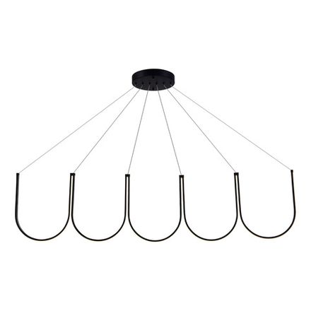 SL6202.413.01 Светильник подвесной ST-Luce Черный LED 1*68W 3000K