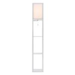 8089/1F COMFI LN25 белый, дерево/текстиль Торшер Е27 1*60W 220V PRACTIC