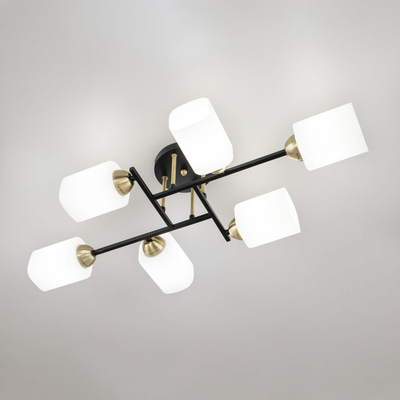 Citilux Генри CL130265 Люстра потолочная Чёрная