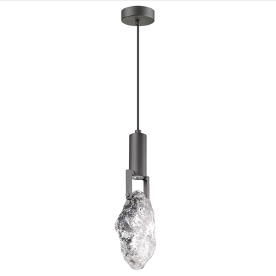 6695/5L MIDCENT ODL24 239 Подвесной светильник брашир. черный/металл/стекло IP20 LED 5W 200Лм 3000K LIA