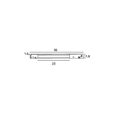 Магнитный трековый светильник Arte Lamp OPTIMA A7266PL-1BK, LED