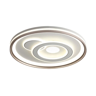 7785/85L PIKO LED SN 607 Светильник металл/белый/бронза LED 85Вт 3000-6500K D490 IP20 пульт ДУ GEMINI