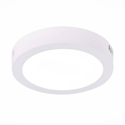 ST112.532.12 Светильник настенно-потолочный Белый LED 1*12W 3000K 715Lm Ra80 120° IP20 D160xH28 90-265V