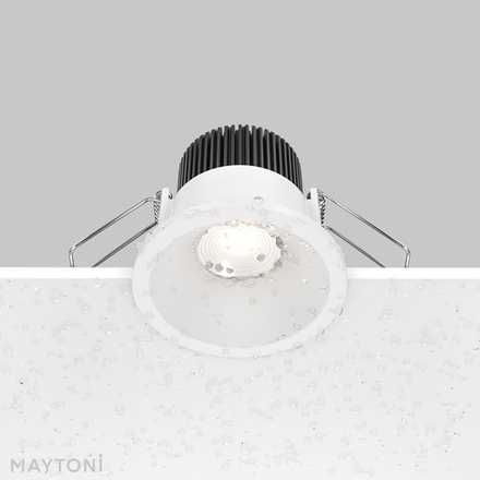 Встраиваемый светильник Zoom 4000K 1x6Вт 60° IP 65, DL034-01-06W4K-W. TM Maytoni