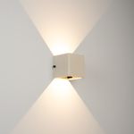 Светильник LGD-PERAN-WALL-S120x120-6W Warm3000 (WH, 0-80 deg, 230V) (Arlight, IP65 Бетон, 3 года)