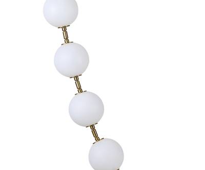 Подвес Мони бронза L296 d10 Led 120W (4000K) (белые матовые плафоны)