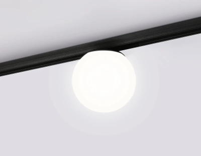 Светильник светодиодный трековый для шинопровода Magnetic GL3921 BK/FR черный/белый матовый LED 6W 4200К 48V 360° D123*H163
