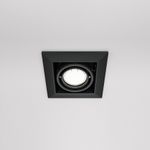Встраиваемый светильник Metal Modern GU10 1x10Вт, DL008-2-01-B. TM Maytoni