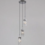 IL3600-3PSQ-26 CR DS светильник потолочный ILLUMICO, E14х3